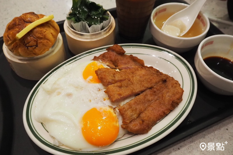 邪惡雙眼豬扒飯。