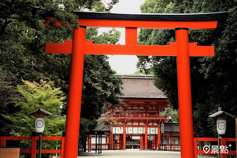 下鴨神社 鳥居。