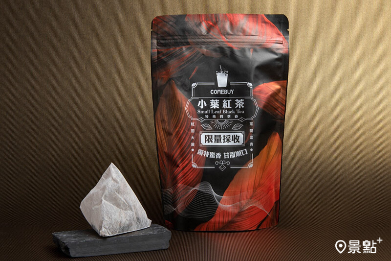 「小葉紅茶」也推出限量袋裝茶包，10包入、每包5g裝。