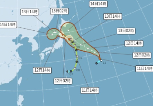 第7號颱風山城最快晚間生成！西南風沈降高溫飆36以上一週天氣先看