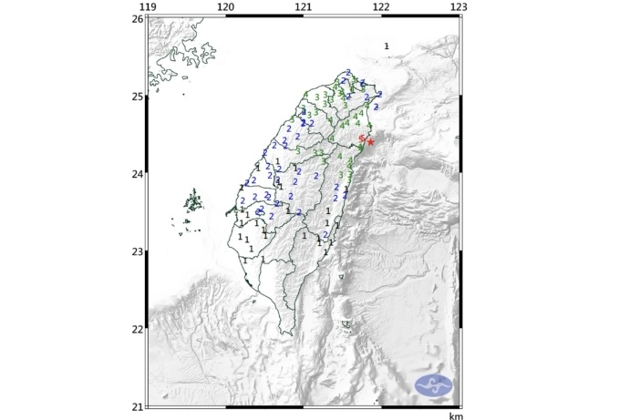 規模5.7有感地震帶頭！接連地震搖晃時間拉長