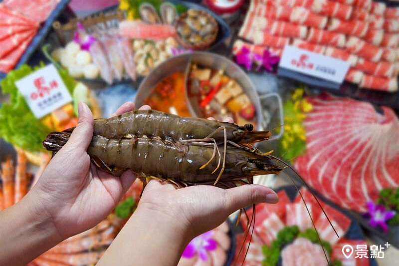  馬辣旗下10大品牌9月祭出「買二送一」、「巨大手臂蝦大放送」。（圖／馬辣集團，以下同）