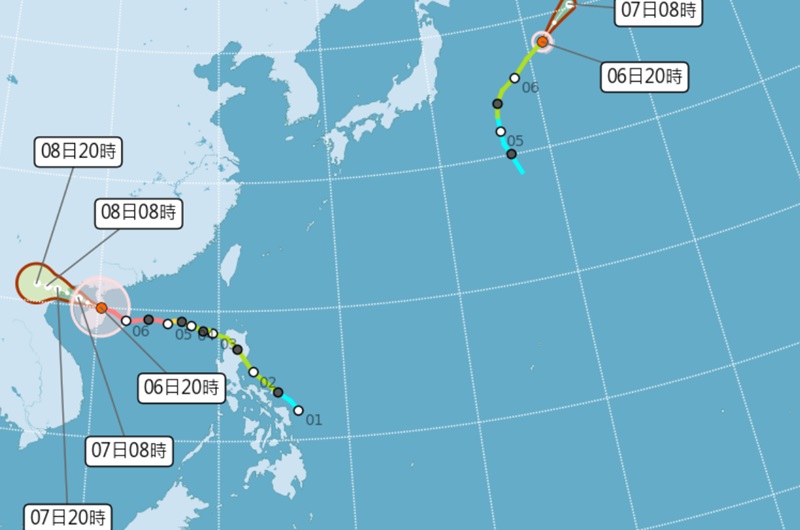 12號颱風麗琵生成南海仍有熱帶擾動生成機會！高溫飆36度週末天氣先看