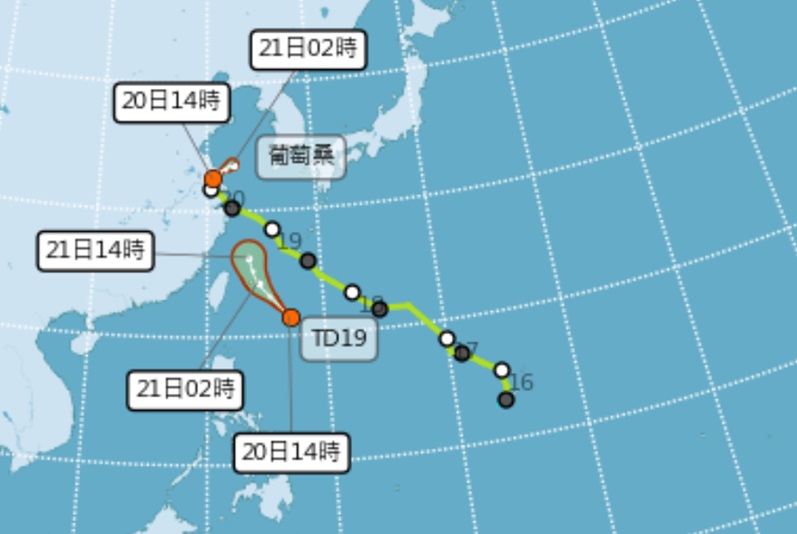 16號颱風西馬隆恐生成！低壓帶天氣不穩定週末天氣預報先看