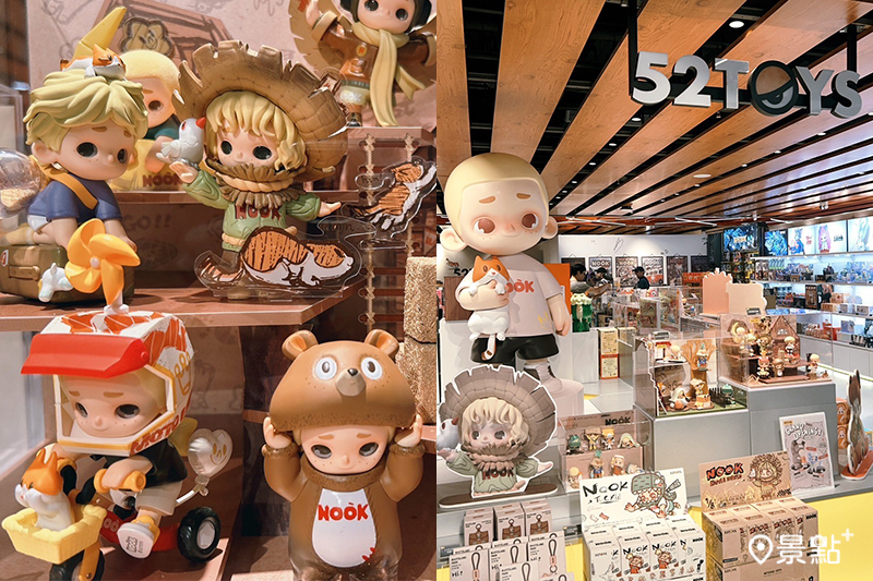 全台首店「52TOYS」插旗桃知道GELEVEN PLAZA，即日起盛大開幕！（圖／桃知道，以下同）