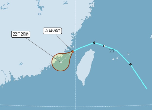 19號熱帶性低氣壓大迴旋！豪雨特報一週天氣先看