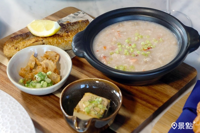 主餐 府城虱目魚肚懷舊海味瘦肉粥。