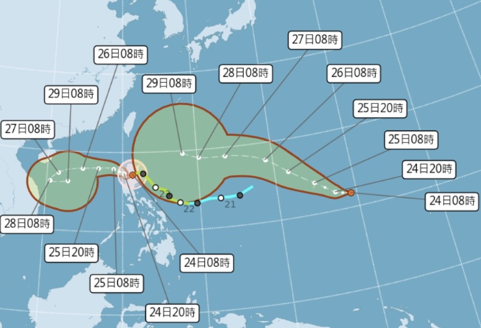 潭美颱風外圍環流東北季風發威！6縣市可能有機會放颱風假