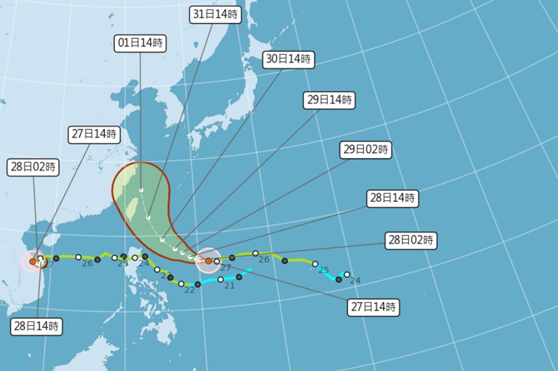 圖／中央氣象署 