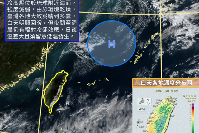 好天氣剩一天東北部轉濕涼！東北季風再增強下探15度一週天氣概況先看