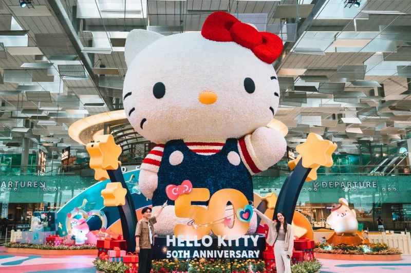 8米高Hello Kitty超吸睛！