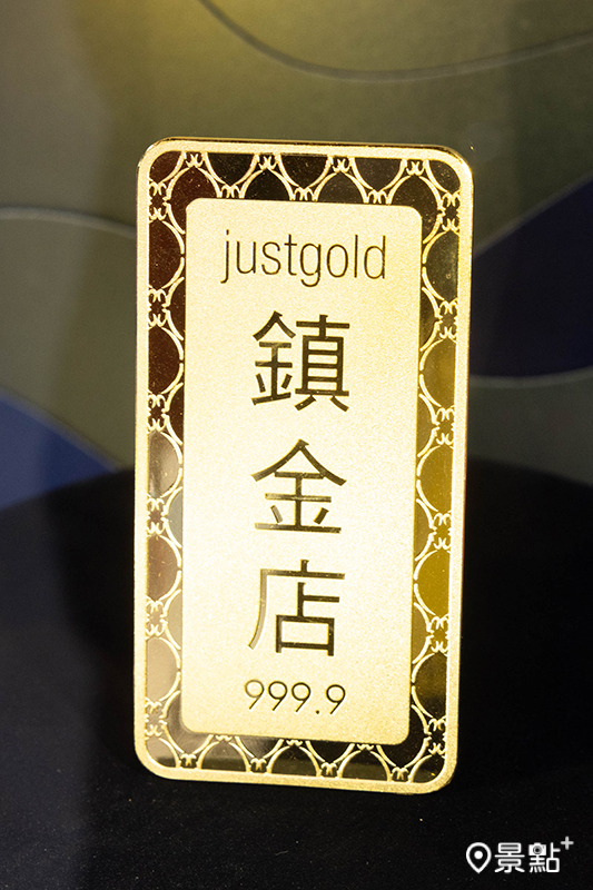 鎮金店10兩金條(市售價110萬元)。