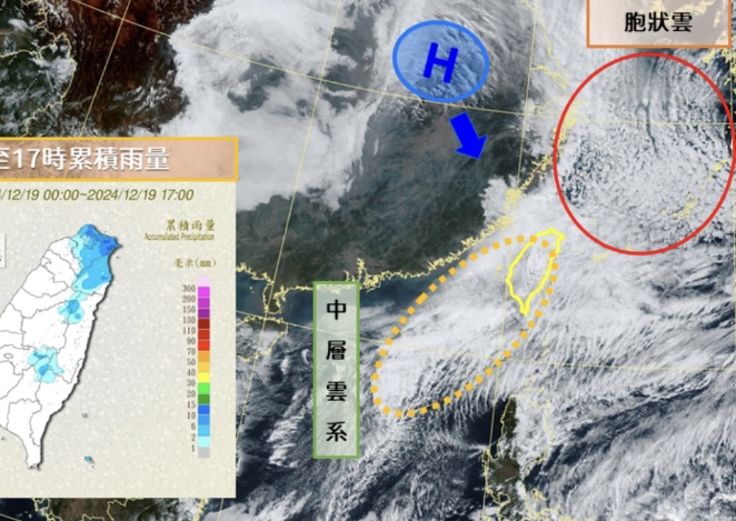 圖 / 中央氣象署