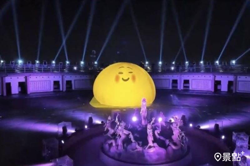 emoji光雕燈光秀彩虹燈海隧道必打卡！八卦山月影燈季12大燈區限量提燈搶先看