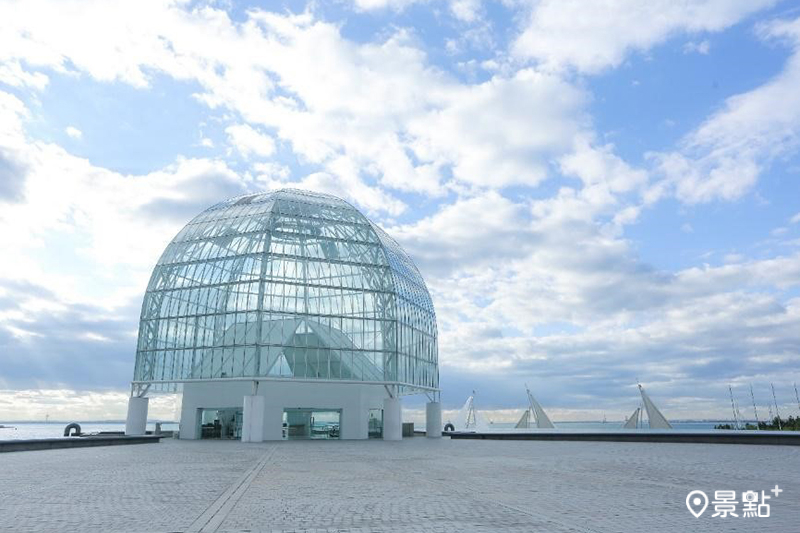 葛西臨海水族館與周圍環境相融合的設計。（圖／(公財)東京動物園協会）