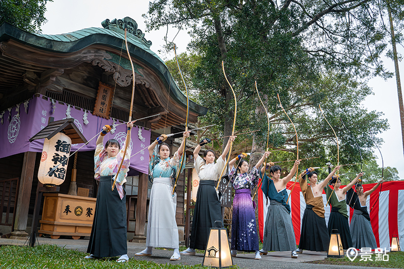 第一回桃園神社新春奉納射會大年初三登場。