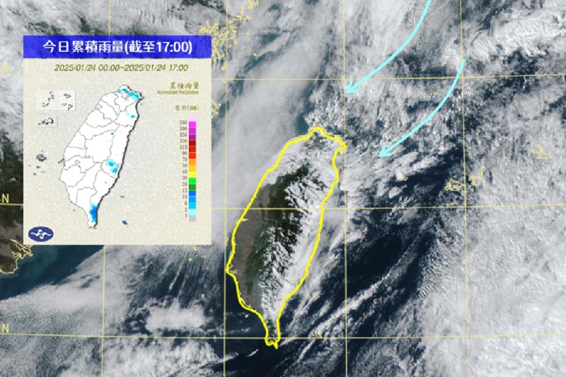 農曆春節假期先暖後冷！小年夜起低溫下雪機率曝光連假一週天氣預報先看