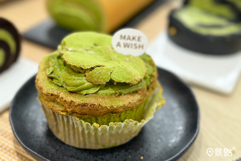 宇治抹茶生‧磅蛋糕。