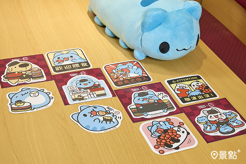 內用限定滿額贈！咖波趣味大貼紙。