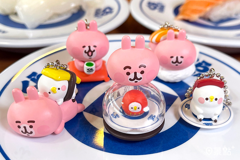 公仔吊飾共有5款。