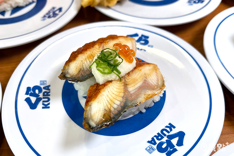 鰻魚山藥泥鮭魚卵。