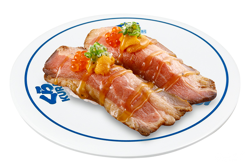 魚卵海膽牛肉。