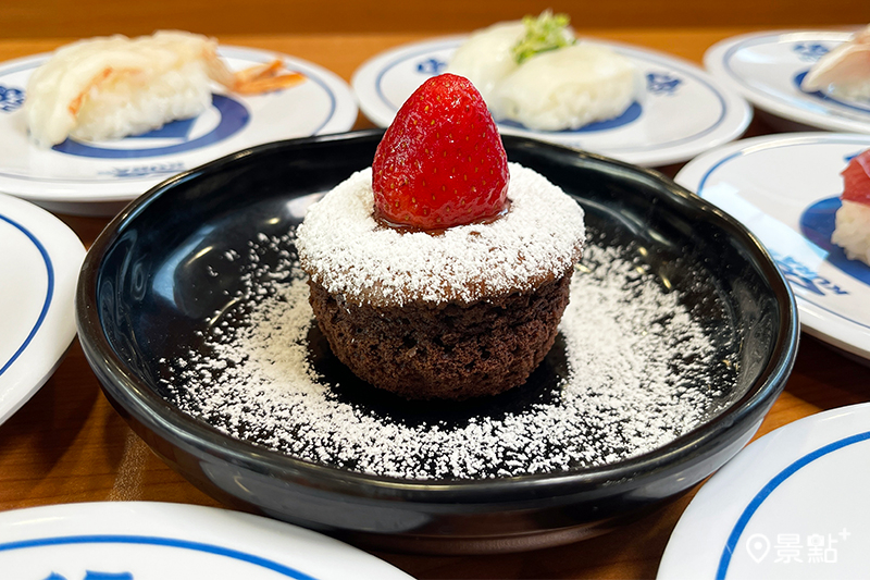 戀戀草莓蜜熔岩巧克力。