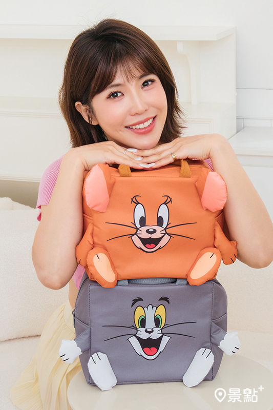 立體公仔造型保冷袋。