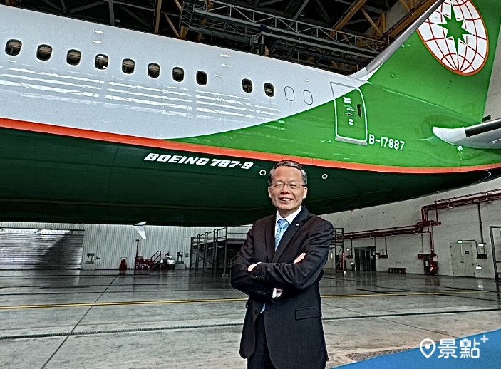 長榮航空孫嘉明總經理。