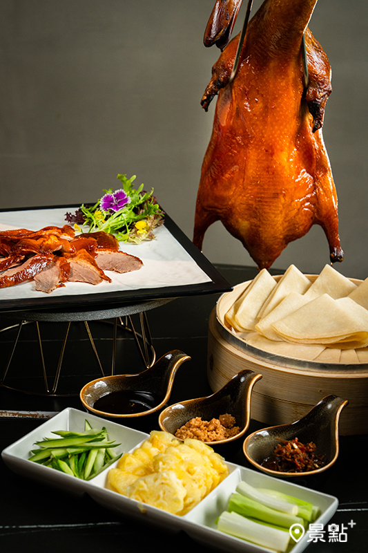 賀鴨郎的招牌菜「烤鴨」。
