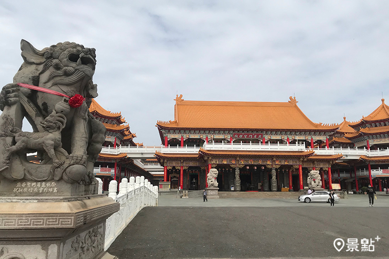 土城鹿耳門聖母廟。（圖／景點+ Rhoda）