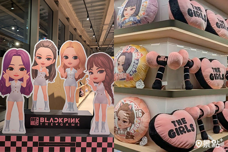 BLACKPINK THE GAME限定店即日起進駐桃知道蔦屋書店!(圖/桃知道GELEVEN PLAZA,以下同)