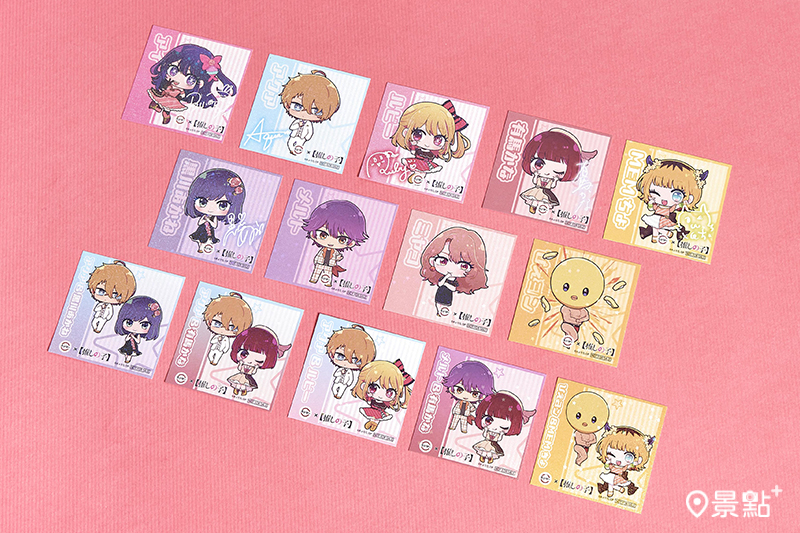 盲袋Q版貼紙。