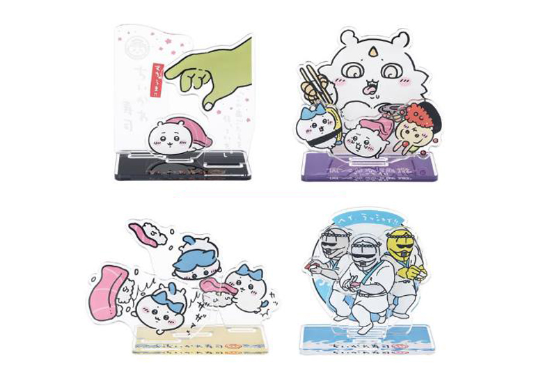 多層壓克力立牌。