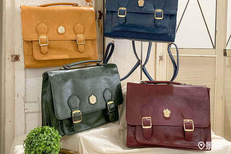 哈利波特×Flapper 劍橋包(共4款)。