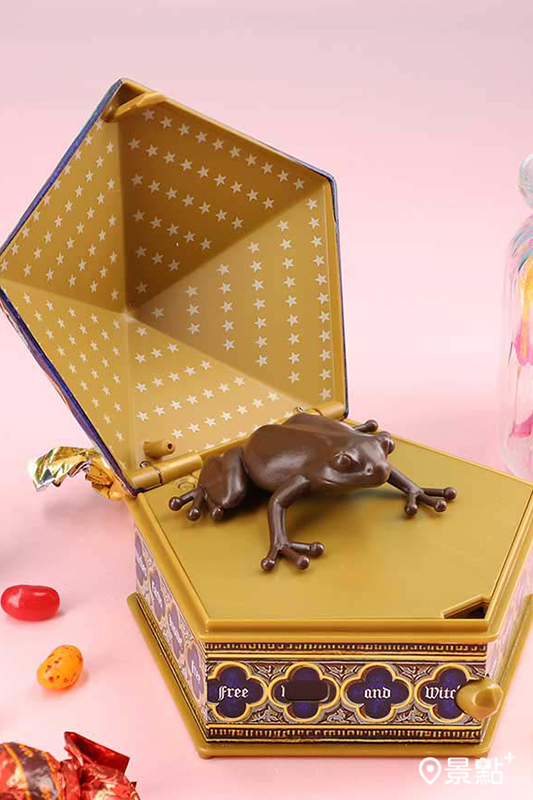 音樂盒 哈利波特 巧克力蛙。