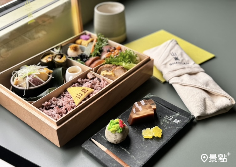 山嵐號去程餐點。