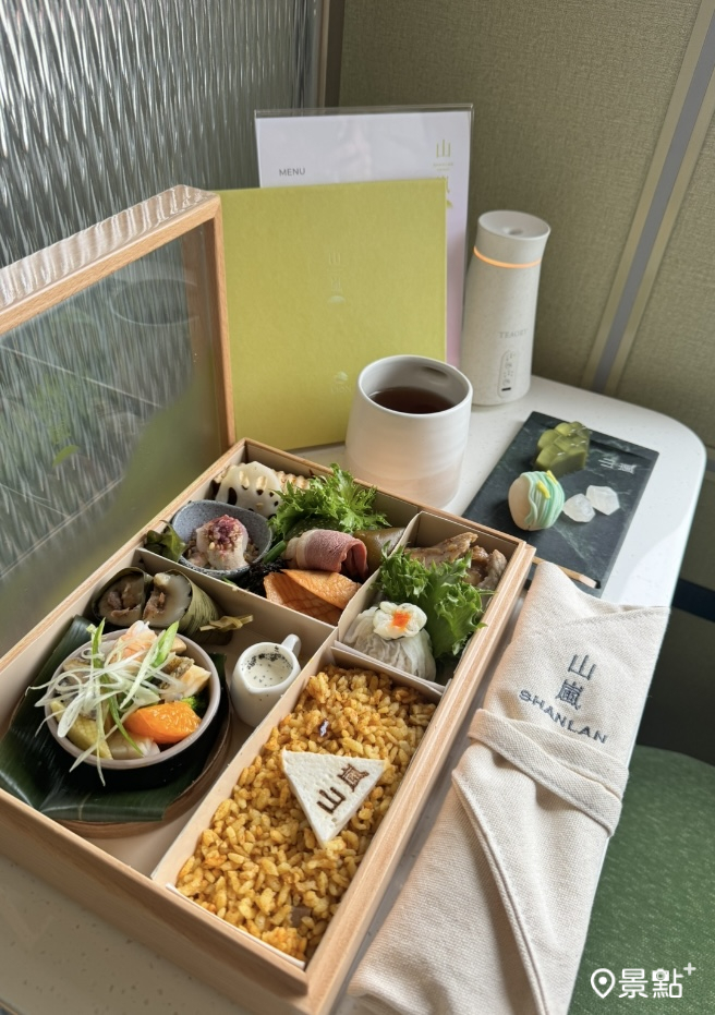 山嵐號回程餐點。