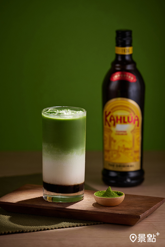 抹茶微醺奶酒。