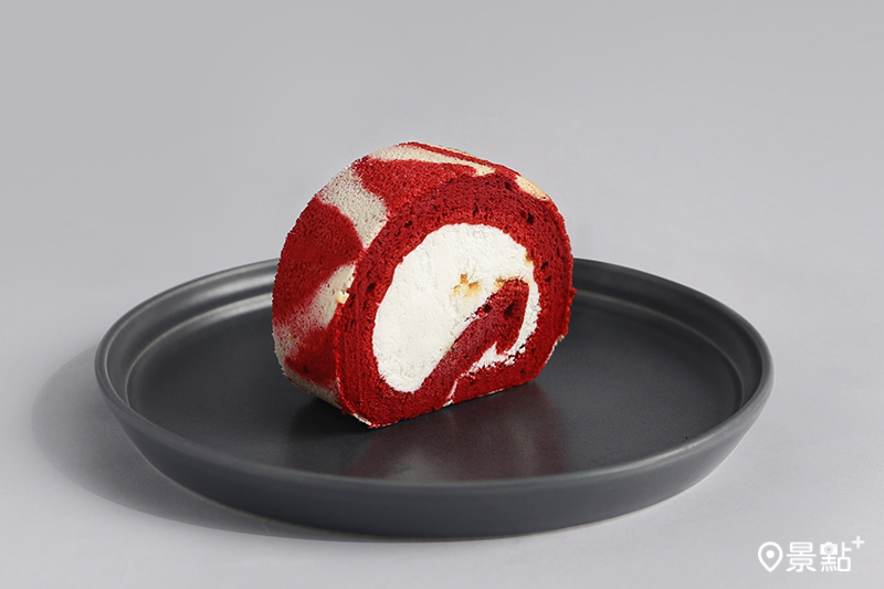 紅絲絨焦糖卷。