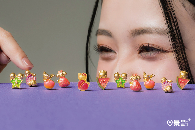 鎮金店x三麗鷗金飾/擺件精品。