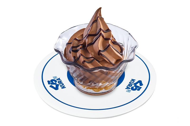 比利時巧克力霜淇淋。