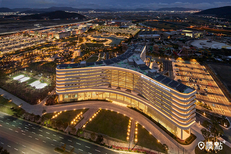 金海樂天飯店。