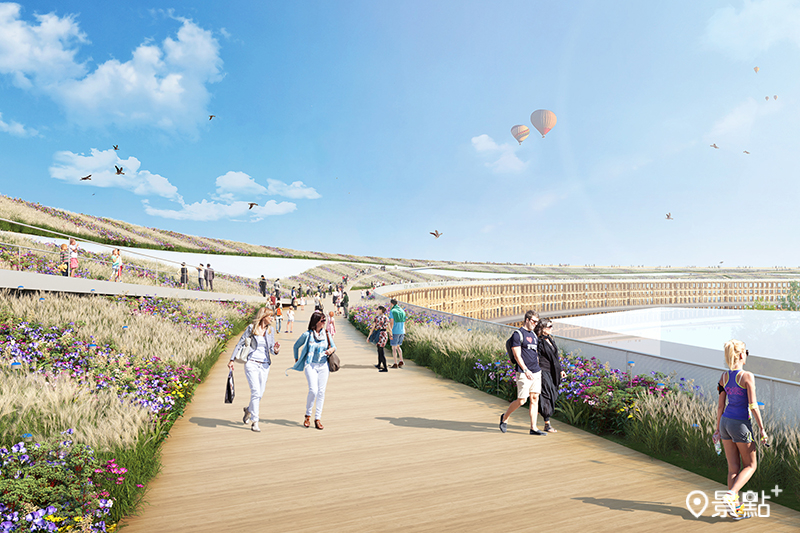 環狀大屋簷(大屋根リング)天空步道。