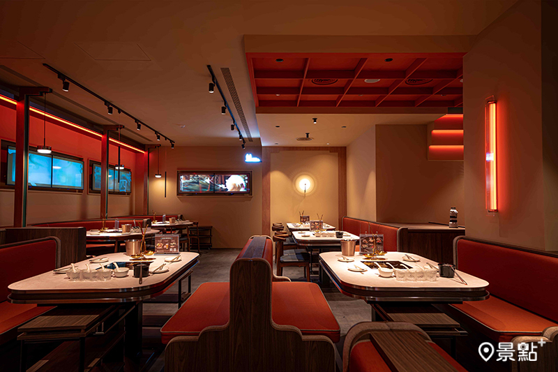 全新沉浸式用餐環境及服務。