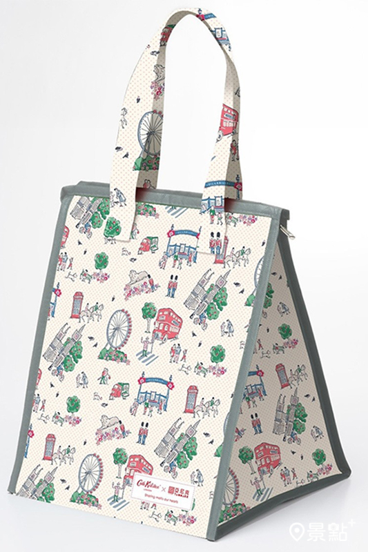 Cath Kidston X 亞尼克聯名Lovely London限定保冷袋。