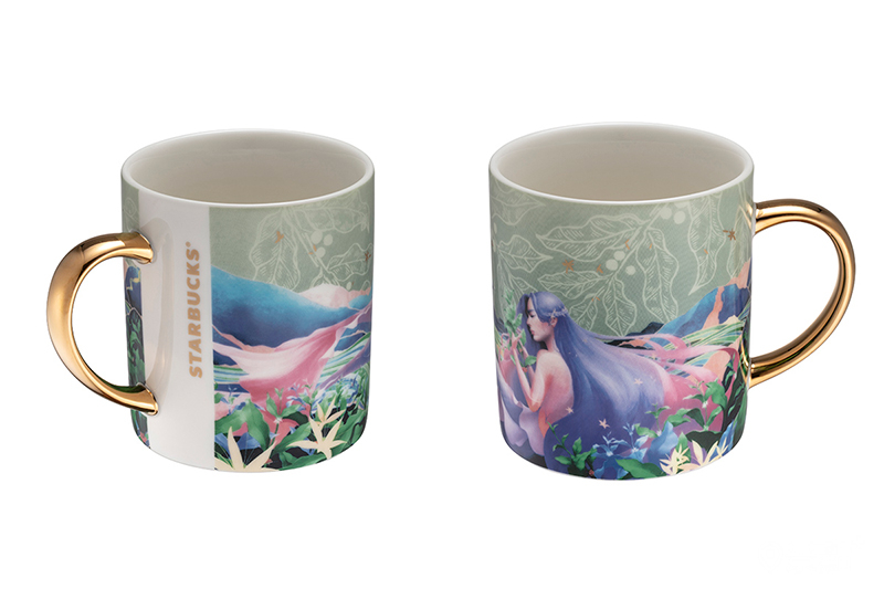 晨曦女神馬克杯。