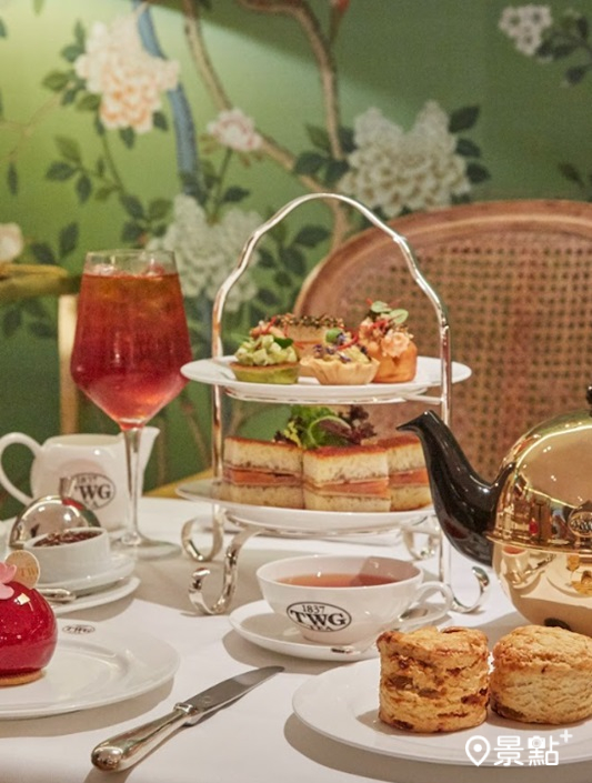 TWG精緻下午茶。