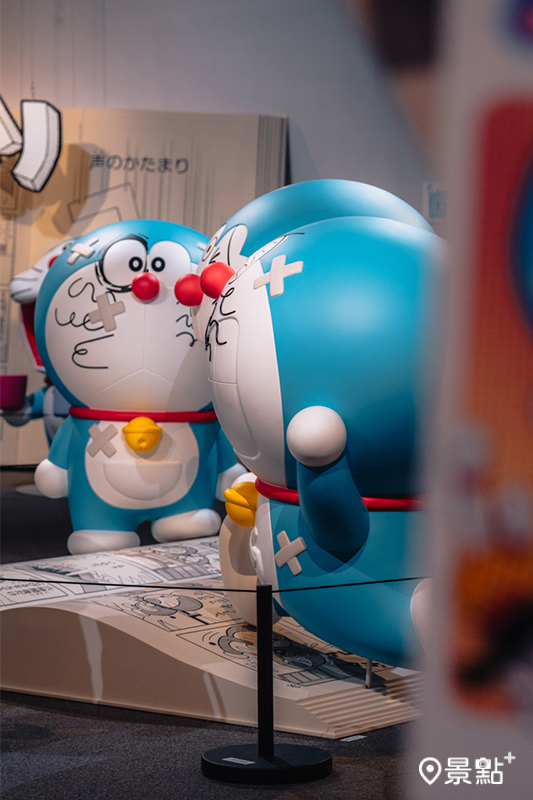 巨型漫畫牆與長篇場景牆。