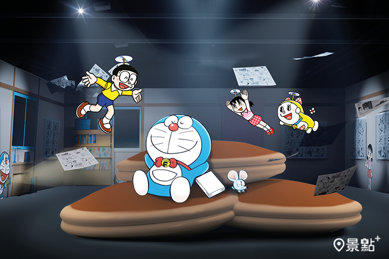 大雄的互動漫畫閱讀房間。